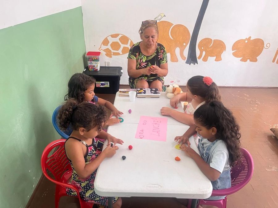 Ministério infantil, hora do lanche
